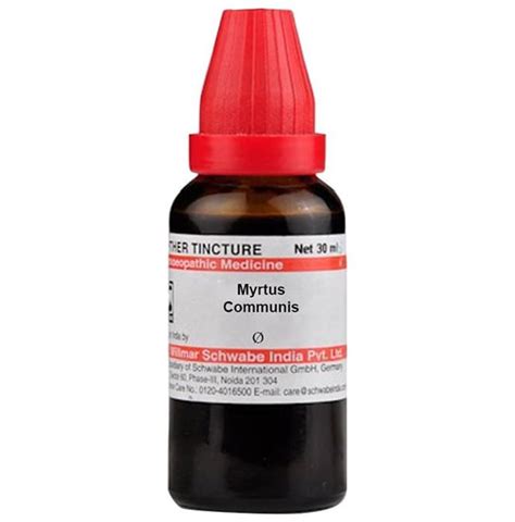 Dr. Willmar Schwabe India Myrtus Communis Mother Tincture – AYUSH Upchar