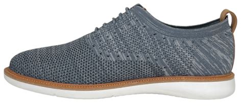 Freeman, Shiloh Men Grey Shoes - Mens Dress Shoes – Faux Leather Shoes ...