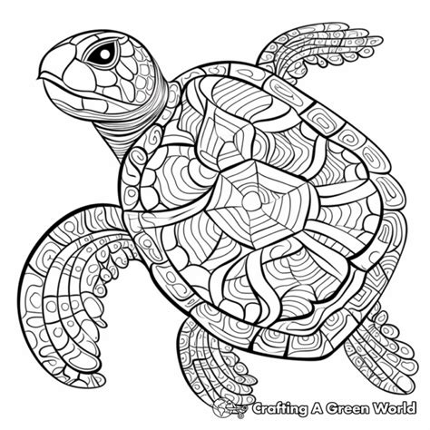 Image result for Turtle Shell Coloring