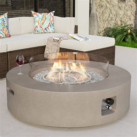 Round Fire Pit Table: The Perfect Addition to Your Outdoor Space ...
