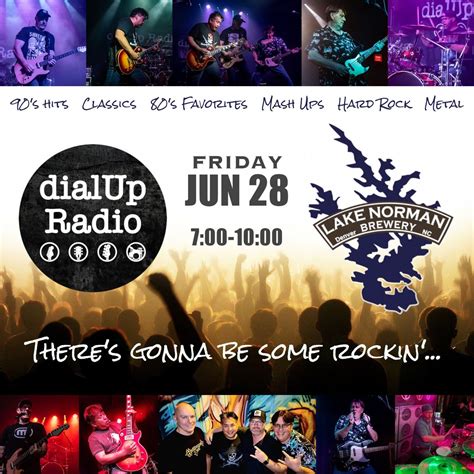 dialUp Radio @ LKN Brewery, Lake Norman Brewery, Westport, 28 June 2024 ...