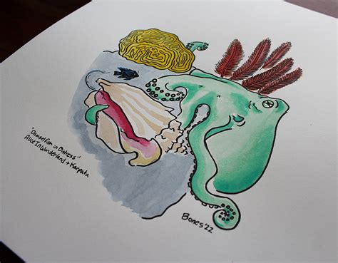 Damselfish In Distress