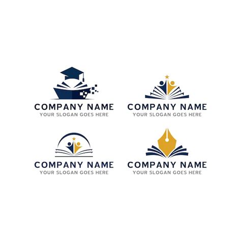 Education logo , university logo vector | Premium Vector
