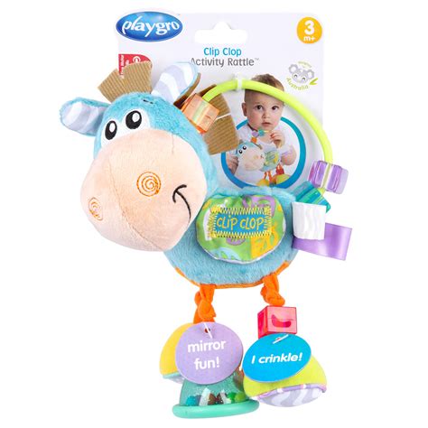 Clip Clop Activity Rattle – Refresh – Playgro South Africa