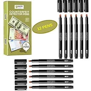 NoteShield Counterfeit Bill Detector Markers - Counterfeit Money Loss ...
