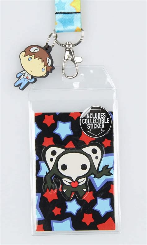 Bioworld Evangelion Lanyard with 4th Angel ID Holder, Shinji India | Ubuy