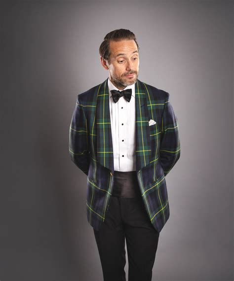 Gordon Tartan Plaid Dinner Jacket | Custom-Tailored Formalwear