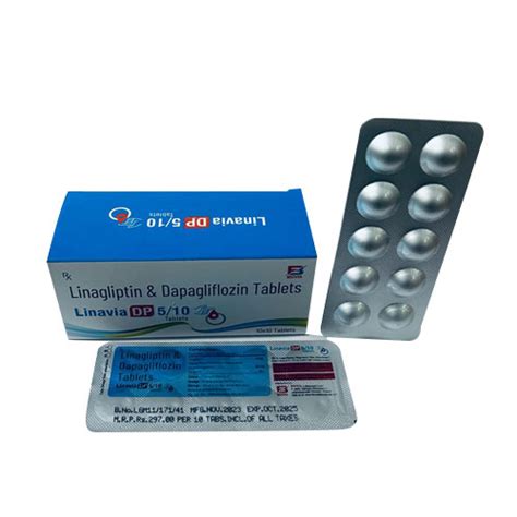 LINAVIA-DP 5/10 Tablets Biovia Lifesciences LLP