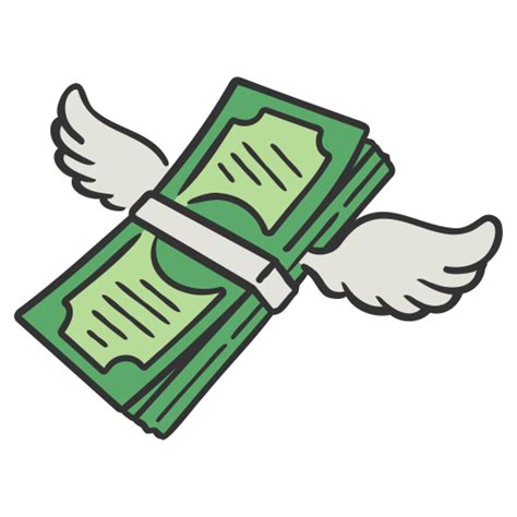 Flying money - Free business and finance icons