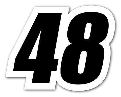 Buy Racing 48 - Die cut stickers | StickerApp