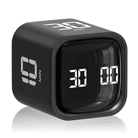 Cube Pomodoro Timer, Desk Productivity Timer 5/10/30/60 Minutes ...
