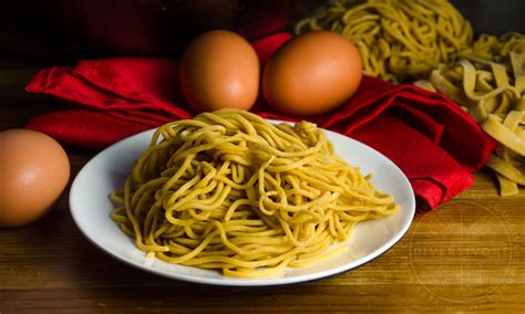 Homemade Chinese Egg Noodles Recipe