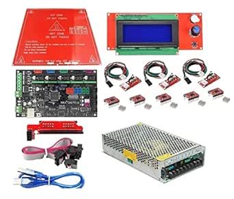 INVENTO 3D Printer Kit Electronics PCB Heatbed + 2004 Smart LCD + MKS ...