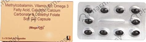 Buy Mega Os Strip Of 10 Capsules Online at Flat 15% OFF | PharmEasy