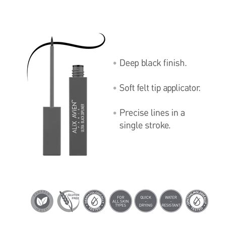 Buy Best Ultra Black Dipliner | For Smoky Eyes | Alix Avien Paris ...