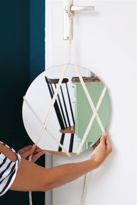 Image result for DIY Macrame Mirror Tutorial