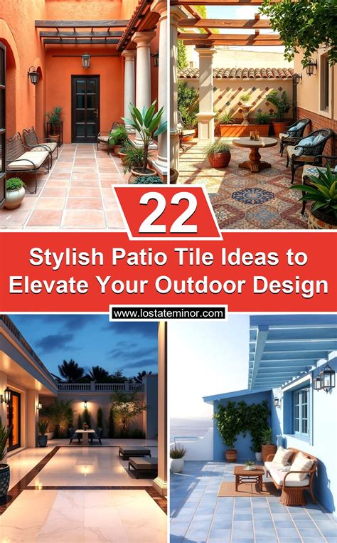 22 Stylish Patio Tile Ideas to Elevate Your Outdoor Design - Lost At E ...