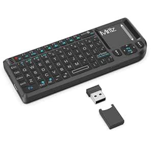 Amazon.in: Buy Miritz Mini Wireless Keyboard, Mini Bluetooth Keyboard ...