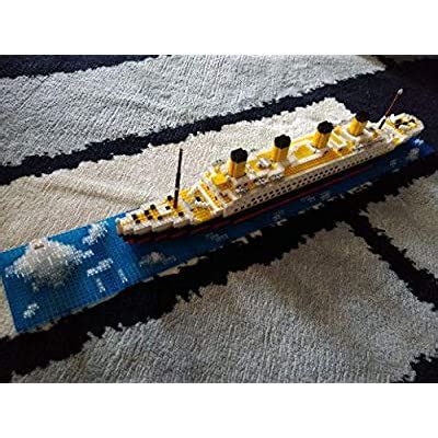 Buy dOvOb Micro Mini Blocks Titanic Model Building Set with 2 Figure ...