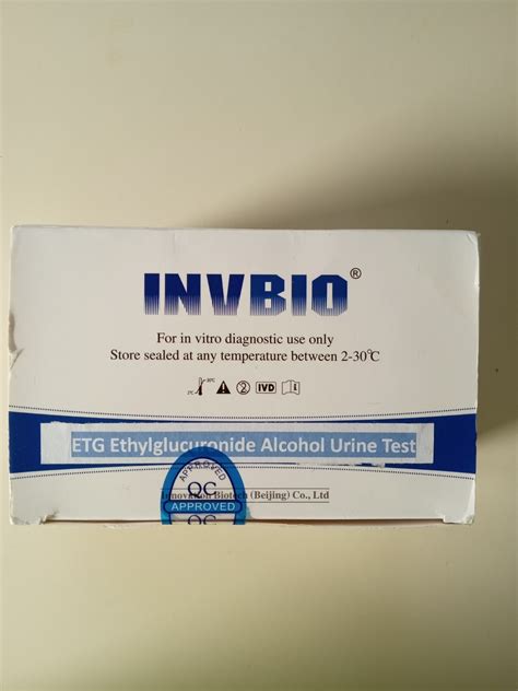 Invbio ETG Ethylglucuronide Alcohol Urine Test 12 | Ubuy India