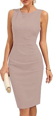 oten Womens Sleeveless Midi Dresses Sheath Above India | Ubuy