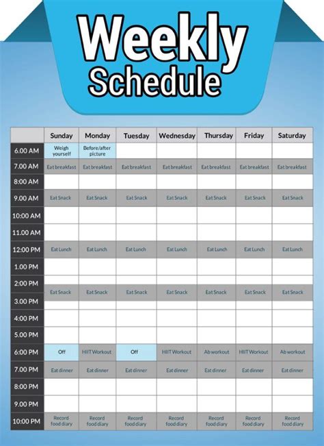 12 Week Exercise Plan 的图像结果