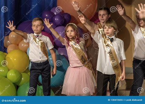 Odessa, Ukraine - May 31,2018: Children`s Musical Group Sing and ...