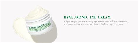 MARIO BADESCU SKIN CARE Hyaluronic Eye Cream Anti Aging For All Skin ...