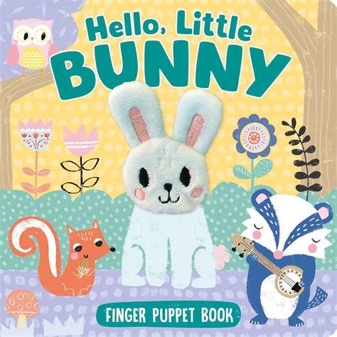 Hello, Little Bunny (Finger Puppet Board Book) (Finger Puppet Board ...
