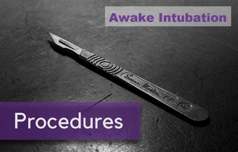 Image result for Awake Intubation