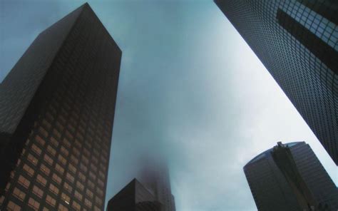 1在摩天大楼壁纸雾,高清图片,旅游景点-桌面城市
