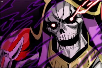 Overlord Anime Ainz Ooal Gown Poster 18 x 12 inch 300 GSM Paper Print ...