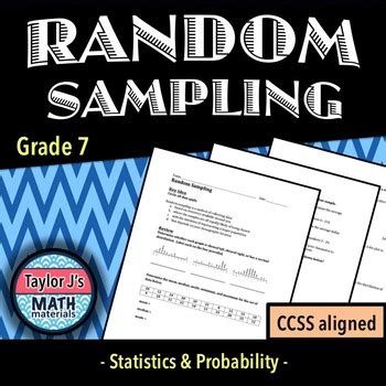 Image result for Random Sampling Worksheet Middle School