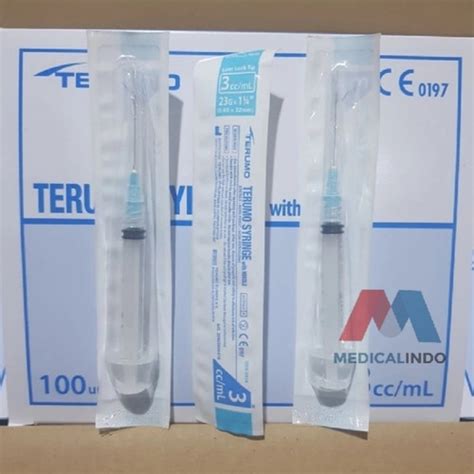 Jual Syringe Terumo 3cc / Spuit 3 cc / Terumo Syringe With Needle 3Ml 3 ...