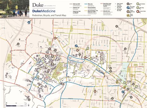Duke University West Campus Map