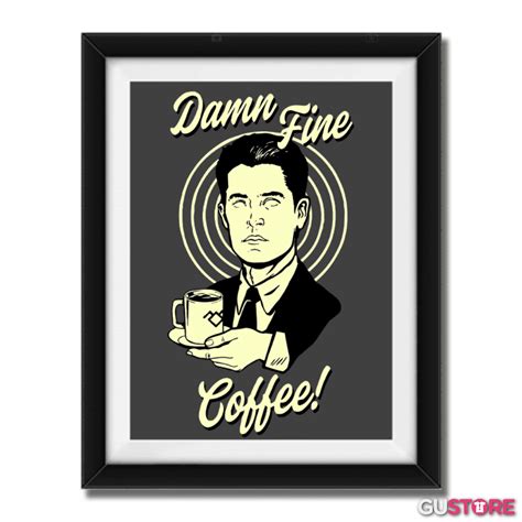 Cuadro decorativo de Damn fine coffee en Ver Catálogo