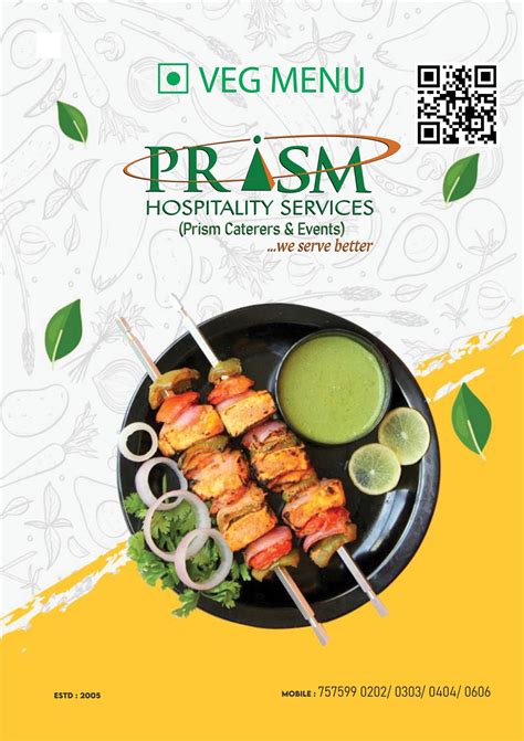 Delicious Veg Menus in Hyderabad | Prism Hospitality Services Pvt Ltd