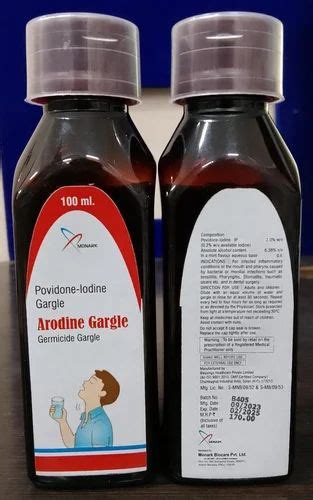 Povidone Iodine Solution - Povidone Iodine Liquid Gargle Wholesale ...