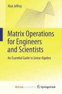 Matrix Operations for Engineers and Scientists : Amazon.in: Books