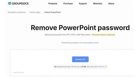 Ultimate PPT unlocker list for forgotten presentation passwords
