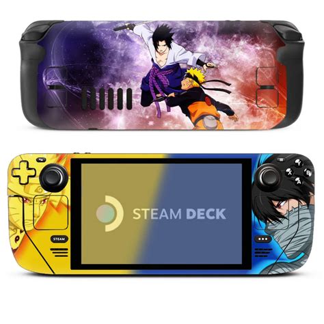 Sasuke Vs Naruto Steam Deck Sticker - Supercharged