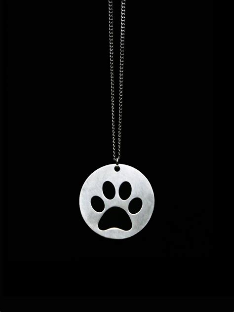 Buy Dog Paw Pendant | Dog Paw Neckpiece | Madhechi
