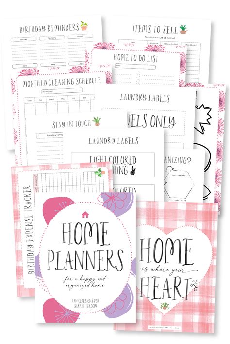 Home Planner Printables Free