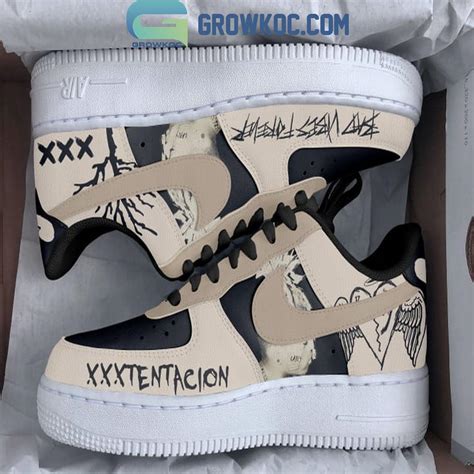 XXXTentacion Bad Vibes Forever Air Force 1 Shoes - Growkoc