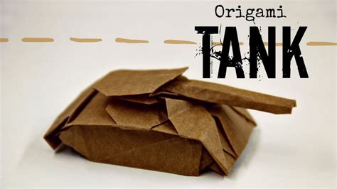 Image result for Origami Tank Tutorial