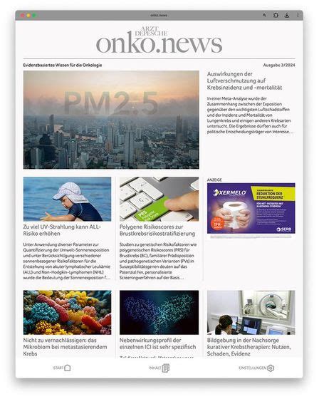 Fachzeitschrift Onkologie und Transplantationsmedizin