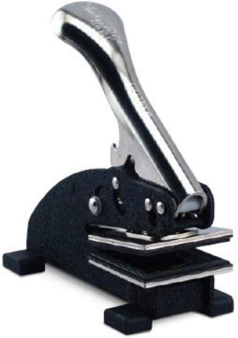 Shiny Custom Logo Desk Embosser Seal - 1 x 2 India | Ubuy