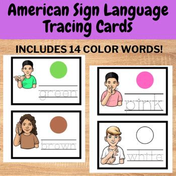 Image result for Sign Language Color Chart