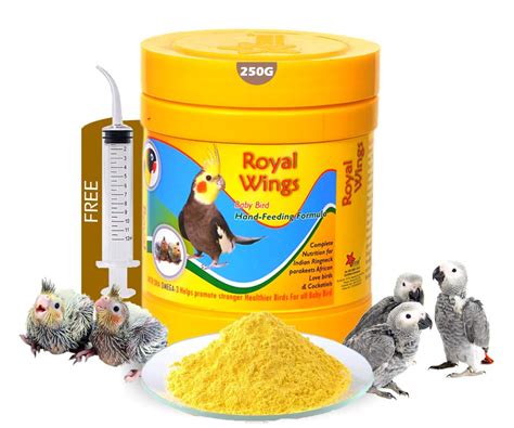Star Farms Royal Wings Hand Feeding Formula With Hand feeding syringe ...