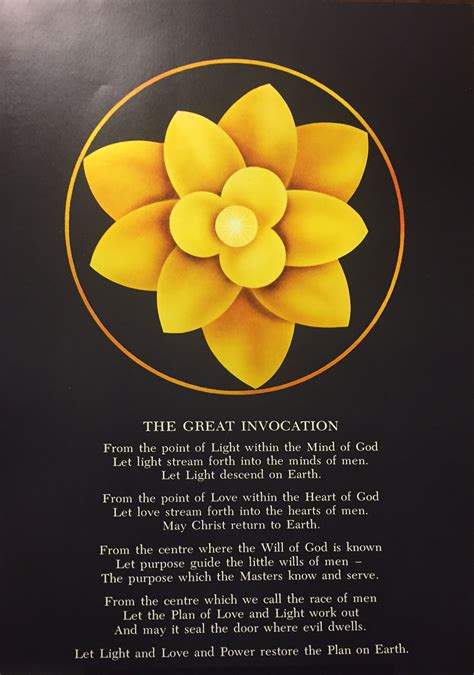 Image result for Great Invocation Prayer